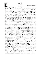 download the accordion score Olé in PDF format