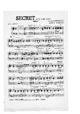 télécharger la partition d'accordéon SECRET D'UN SOIR D'ETE au format PDF