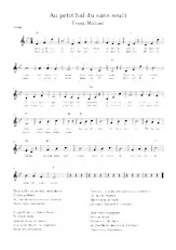 descargar la partitura para acordeón Au petit bal du sans souci en formato PDF