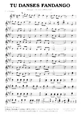 download the accordion score TU DANSES FANDANGO in PDF format