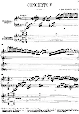 télécharger la partition d'accordéon Concert Fortepianowy Es-dur n°5 op.78 (Concerto pour piano en mi bémol majeur n ° 5) (Piano Avec Orchestre) au format PDF
