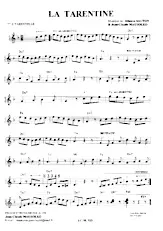 download the accordion score La tarentine in PDF format