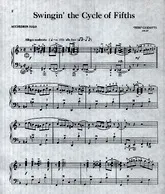 télécharger la partition d'accordéon Swingin the Cycle of Fifths au format PDF