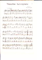descargar la partitura para acordeón Mazurka Auvergnate en formato PDF