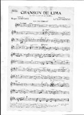 télécharger la partition d'accordéon Chanson de Lima (orchestration suite) au format PDF