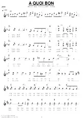 descargar la partitura para acordeón A QUOI NON (Jerck) en formato PDF