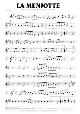 download the accordion score LA MENJOTTE in PDF format