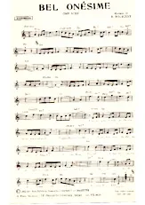 download the accordion score BEL ONESIME in PDF format
