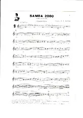 télécharger la partition d'accordéon SAMBA 2000 au format PDF