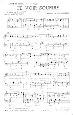 download the accordion score TE VOIR SOURIRE in PDF format