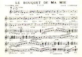 descargar la partitura para acordeón Le bouquet de ma mie en formato PDF