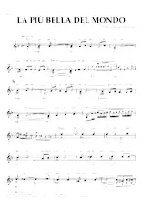 télécharger la partition d'accordéon LA PIÙ BELLA DEL MONDO  /  Accordéon ,  Guitar,Piano / CHANT   au format PDF