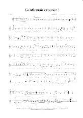descargar la partitura para acordeón Gentleman crooner en formato PDF