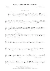 download the accordion score Figli Di Povera Gente in PDF format