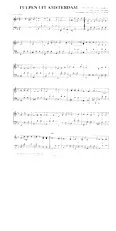 descargar la partitura para acordeón Tulpen uit Amsterdam en formato PDF