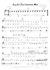 télécharger la partition d'accordéon Sing for the Common Man au format PDF