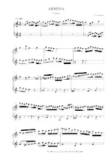 télécharger la partition d'accordéon Armina Violine Duo au format PDF