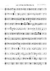 download the accordion score SUR LES COLLINES DE MANDCHOURIE in PDF format