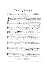 descargar la partitura para acordeón TES LEVRES en formato PDF