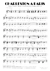 download the accordion score CHARLESTON A PARIS in PDF format