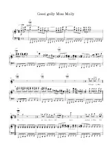 descargar la partitura para acordeón Good golly Miss Molly (Adieu Miss Molly) en formato PDF