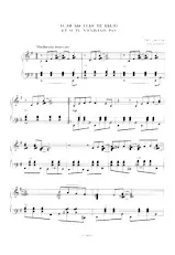 download the accordion score Et Si Tu N'existais Pas  / Bayan in PDF format