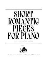 scarica la spartito per fisarmonica Short Romantic Pieces For Piano / Book III  in formato PDF