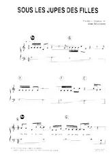 download the accordion score Sous les jupes des filles in PDF format