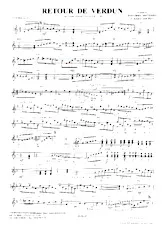 download the accordion score Retour de Verdun in PDF format