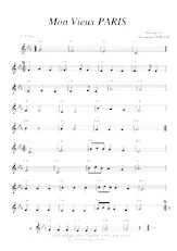 scarica la spartito per fisarmonica Mon Vieux PARIS in formato PDF