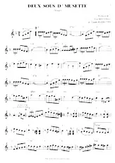 scarica la spartito per fisarmonica Deux Sous D'Musette in formato PDF