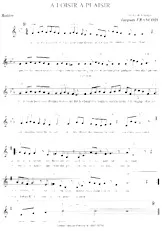 download the accordion score A loisir à plaisir in PDF format