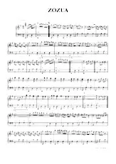 descargar la partitura para acordeón Zozua en formato PDF