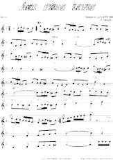 download the accordion score Aux pieds levés in PDF format