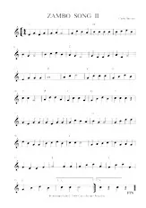 download the accordion score ZAMBO SONG II in PDF format