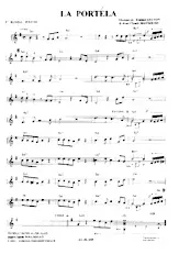 download the accordion score La portéla in PDF format
