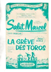 download the accordion score La gréve des toros (orchestration chant) in PDF format