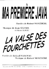 download the accordion score MA PREMIERE JAVA - LA VALSE DES FOURCHETTES in PDF format
