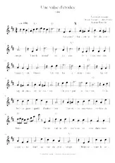download the accordion score Une valse d'étoiles in PDF format