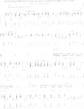 download the accordion score nobody knows you when you're down and out in PDF format