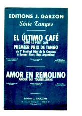 télécharger la partition d'accordéon EL ULTIMO CAFE au format PDF