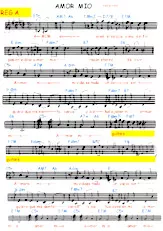 download the accordion score AMOR MIO   in PDF format