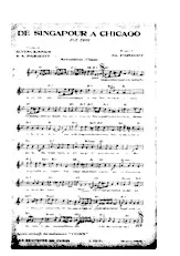 download the accordion score DE SINGAPOUR A CHICAGO in PDF format