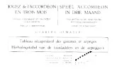 download the accordion score Jouer de l'Accordéon en trois mois _ Tableau récapitulatif des gammes et arpèges in PDF format