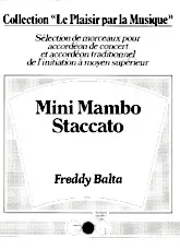 télécharger la partition d'accordéon Mini Mambo Staccato au format PDF