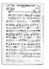 download the accordion score EL ENTRERRIANO in PDF format