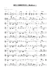 download the accordion score Mes emmerdes (Relevé) in PDF format