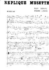 descargar la partitura para acordeón Réplique Musette en formato PDF