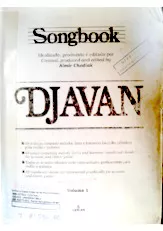 télécharger la partition d'accordéon DJAVAN (SONGBOOK) (49 TITRES) au format PDF
