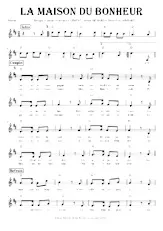 download the accordion score LA MAISON DU BONHEUR in PDF format
